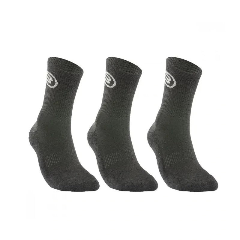 Calzini neri Bullpadel BP262 3 paia