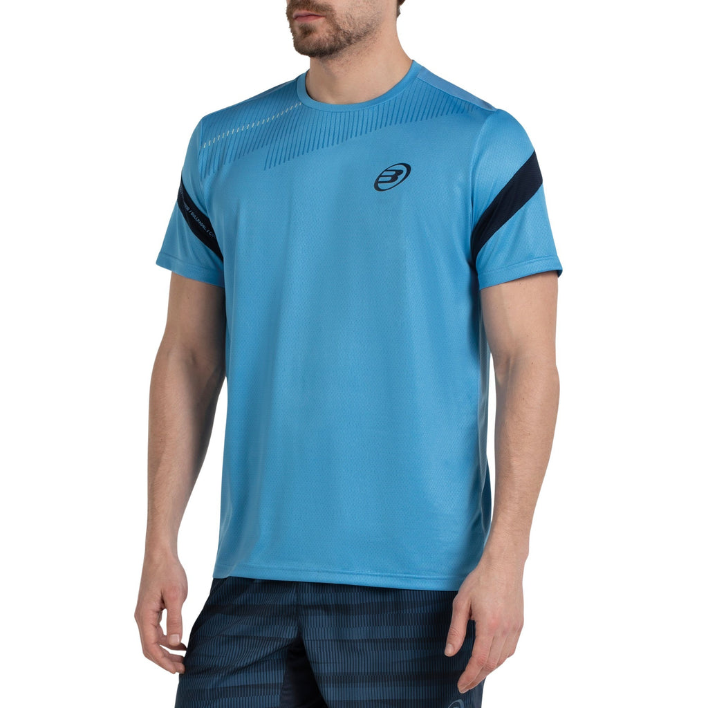 Camiseta Bullpadel Casul Azul Claro