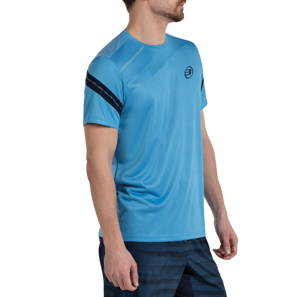 Camiseta Bullpadel Casul Azul Claro