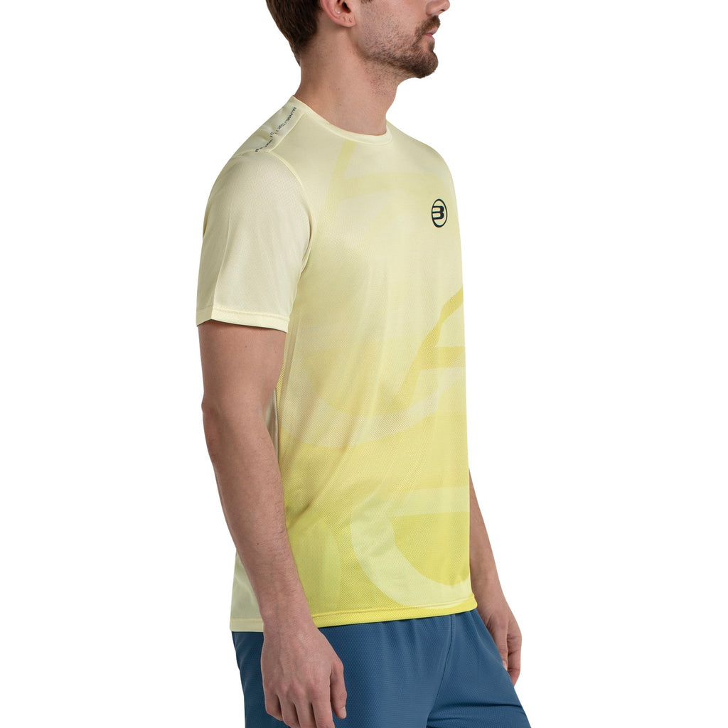Camiseta Bullpadel Cayon Amarillo