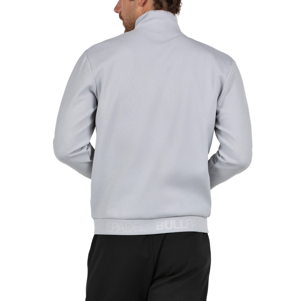 Sudadera Bullpadel Eneo Gris Claro