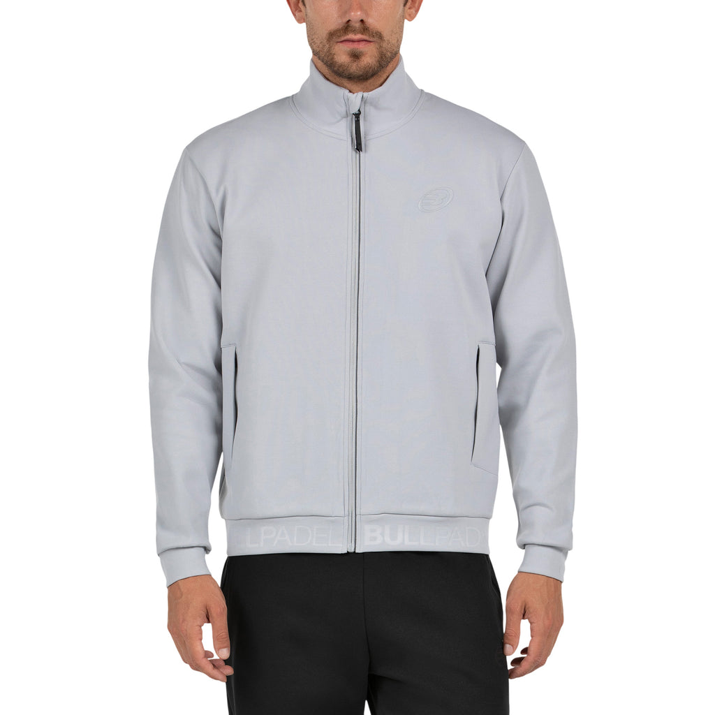 Sudadera Bullpadel Eneo Gris Claro