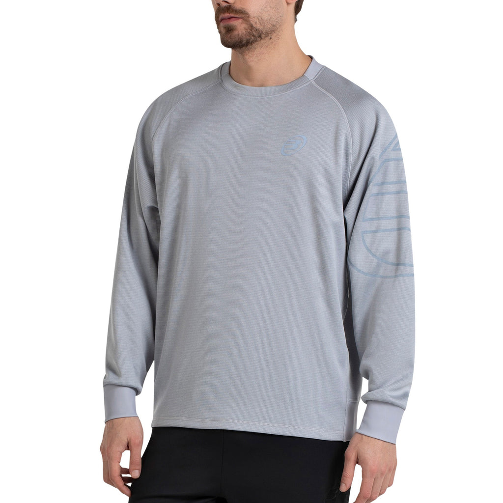 Sudadera Bullpadel Esna Gris Azulado Vigore