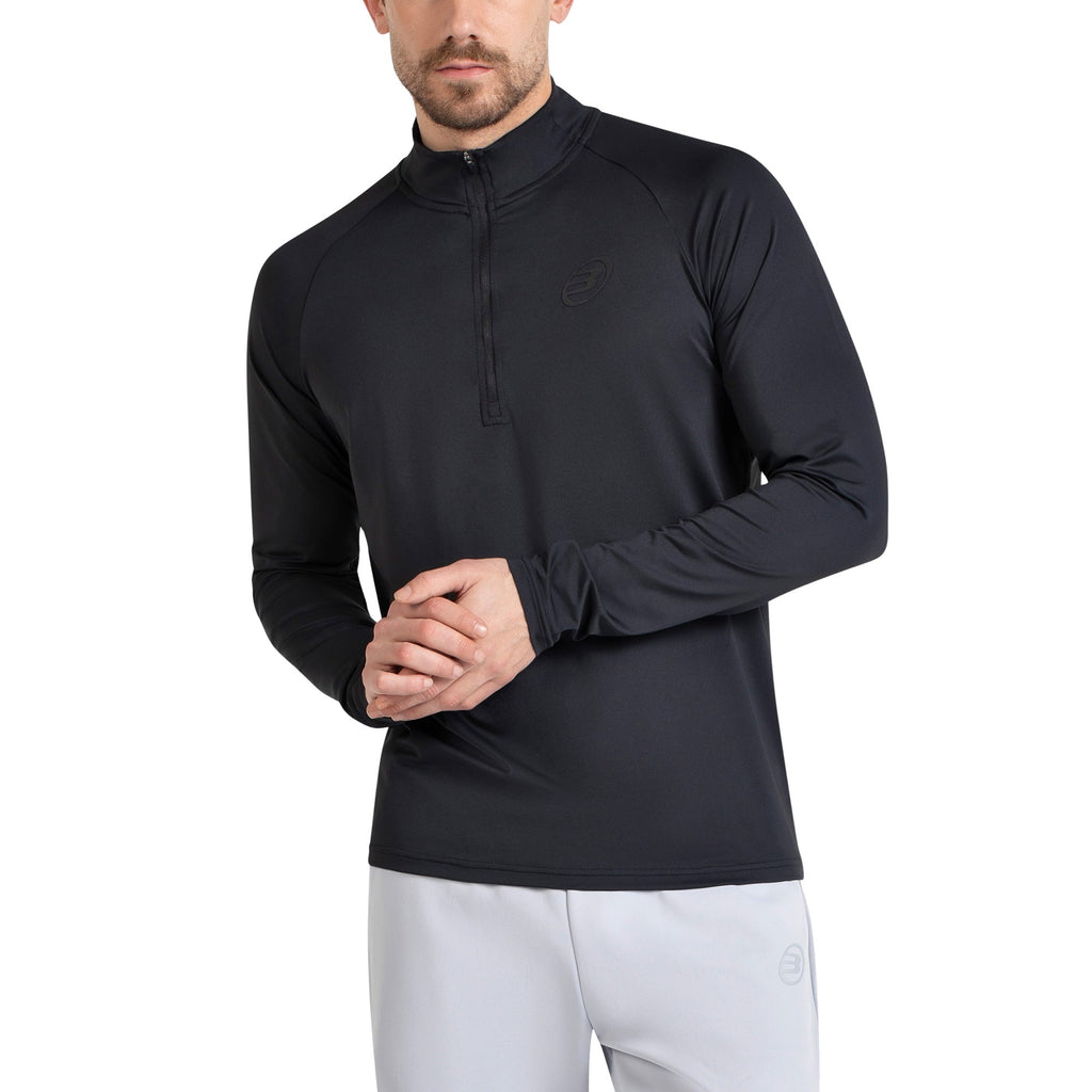 Camiseta Manga Larga Bullpadel Bisol Negro