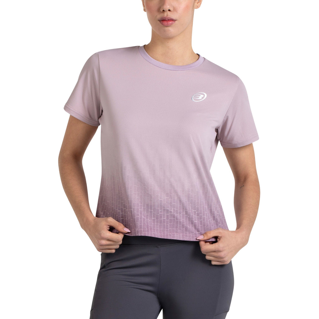 Camiseta Bullpadel Osias Rosa Sombra