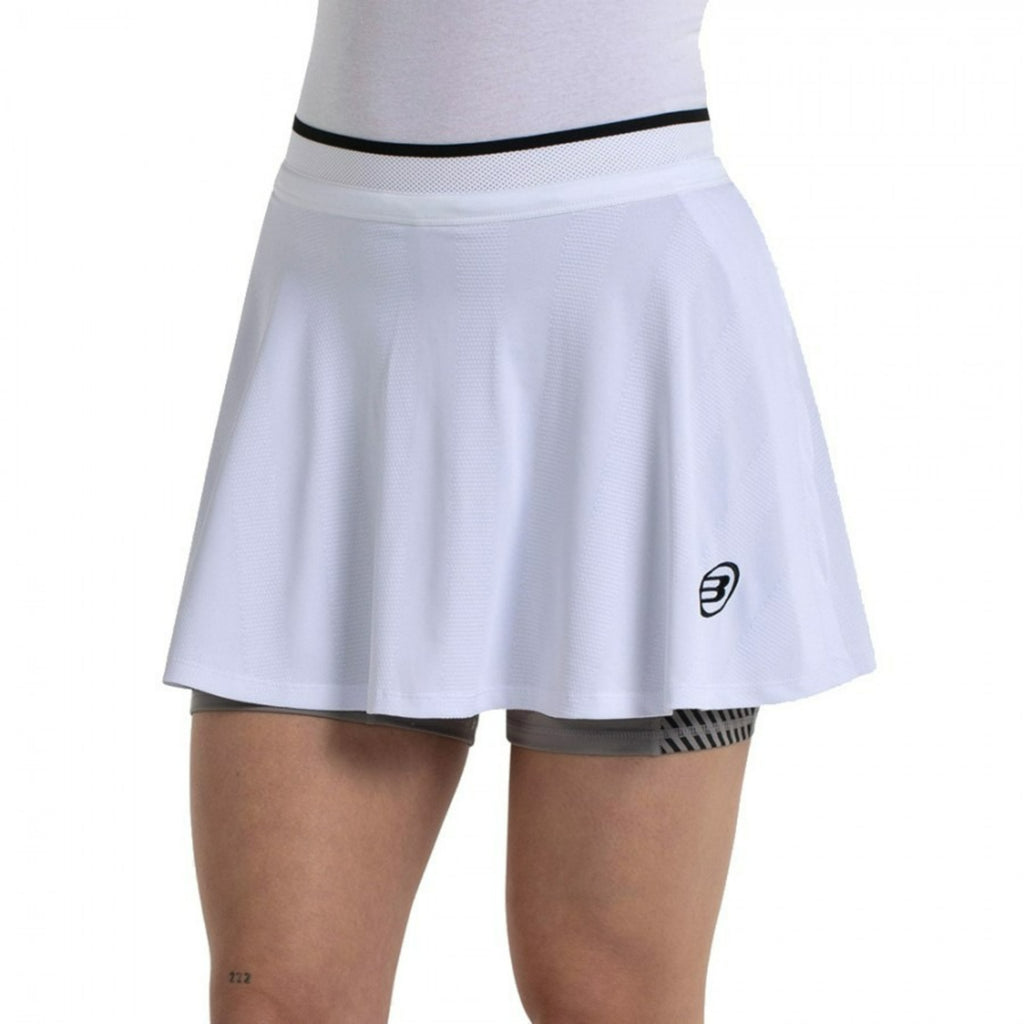 Falda Bullpadel Tesan Blanco