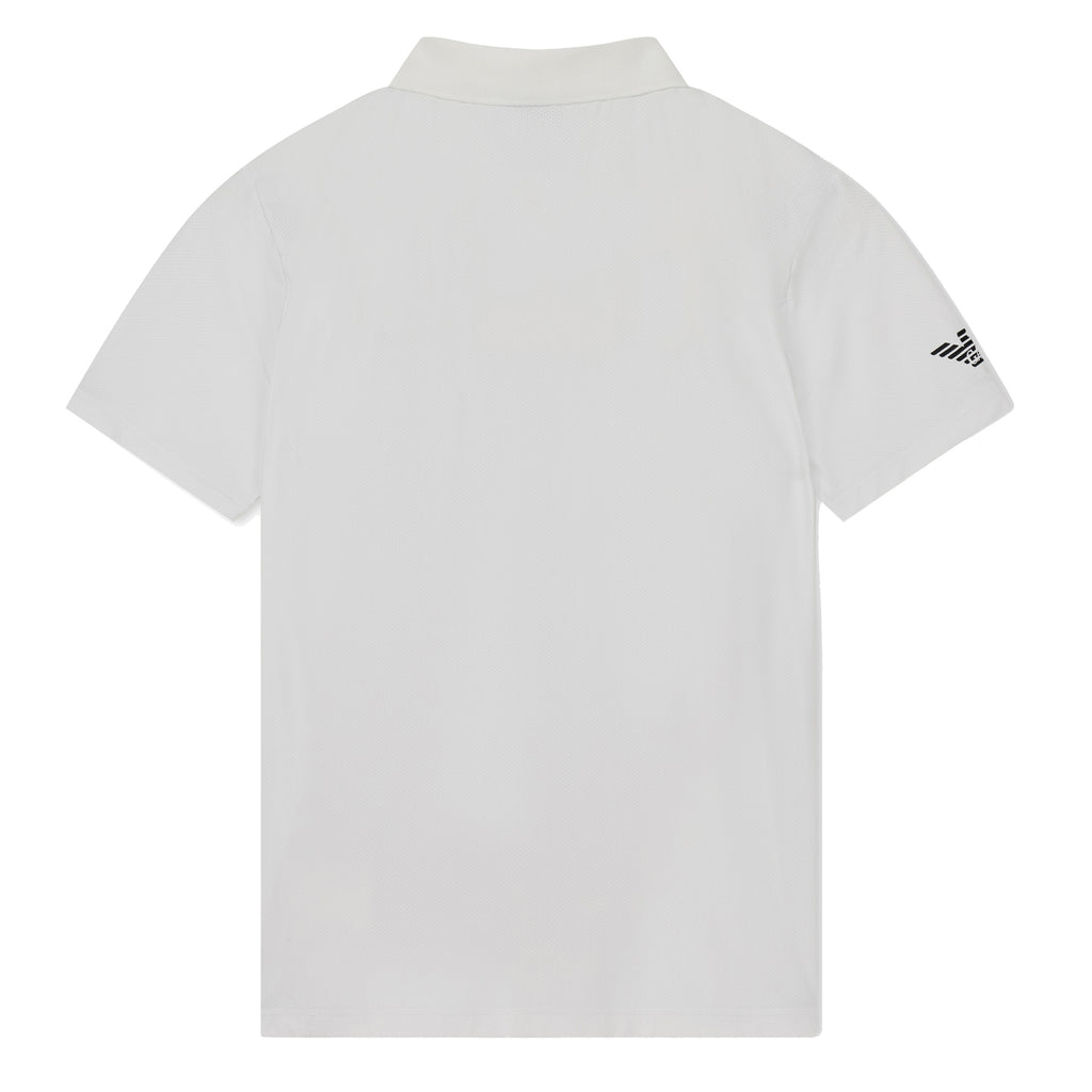 Armani EA7 Ventus 7 Polo Weiß Blau Armani
