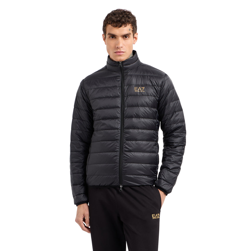 Chaqueta Armani EA7 Core Identity Negro Dorado