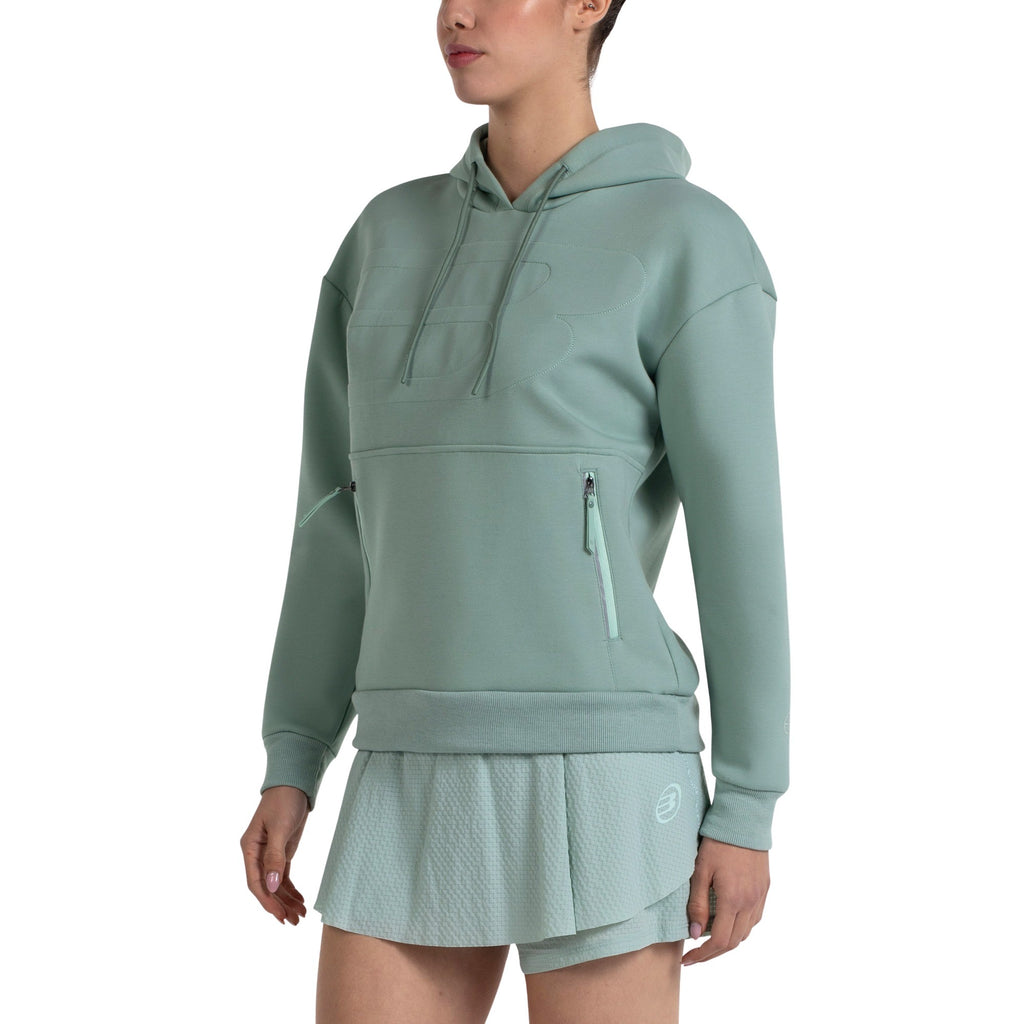 Sudadera Bullpadel Eolia Jade