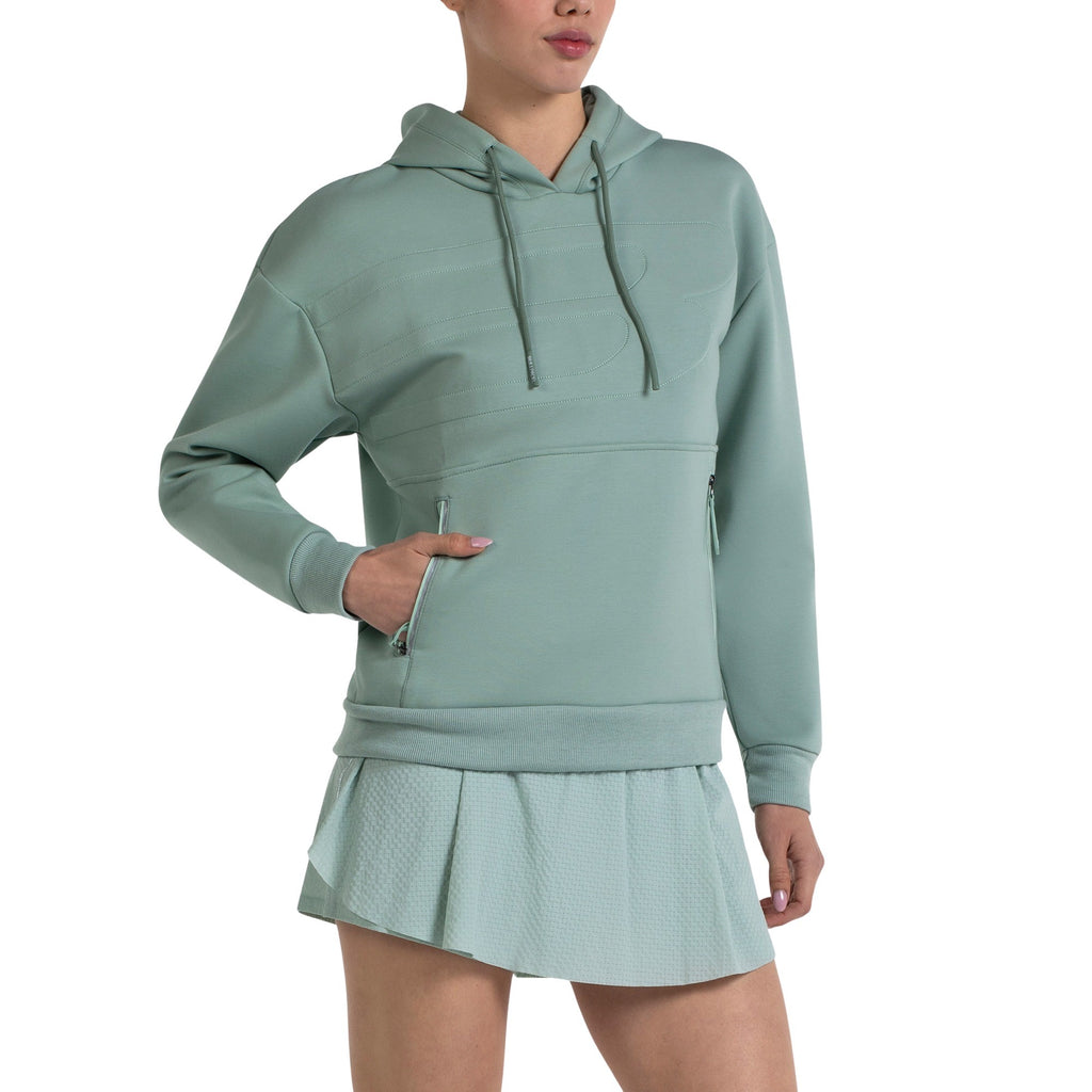 Sudadera Bullpadel Eolia Jade