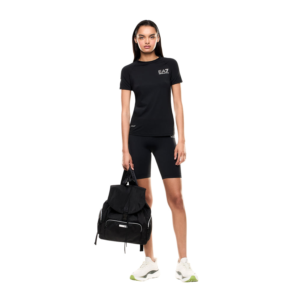 Camiseta Armani EA7 Ventus 7 Negro Mujer