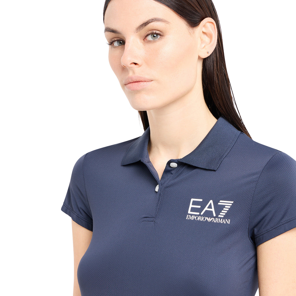 Polo Armani EA7 Ventus 7 Azul Marino Mujer