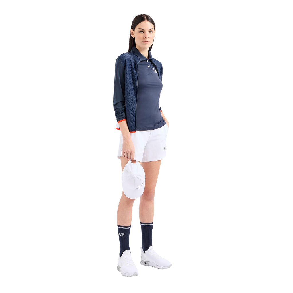 Polo Armani EA7 Ventus 7 Azul Marino Mujer