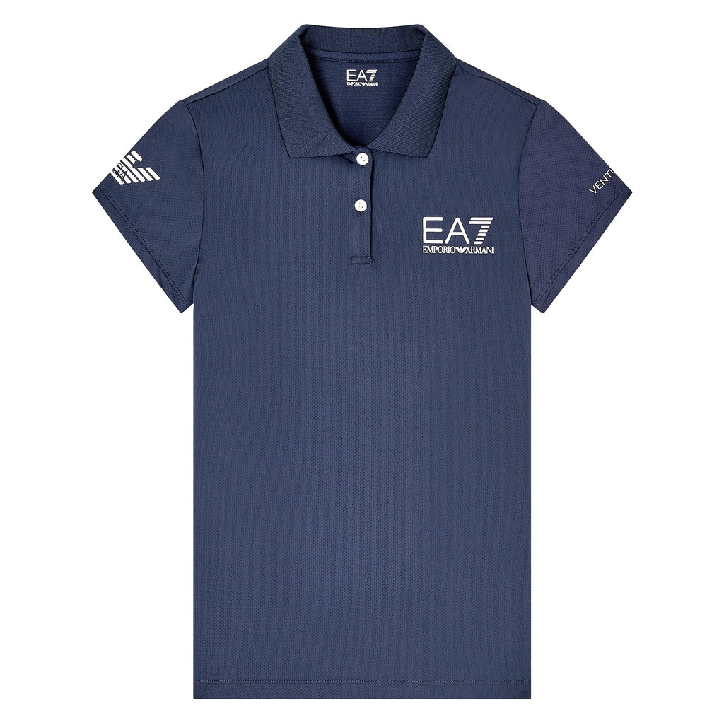 Polo Armani EA7 Ventus 7 Azul Marino Mujer