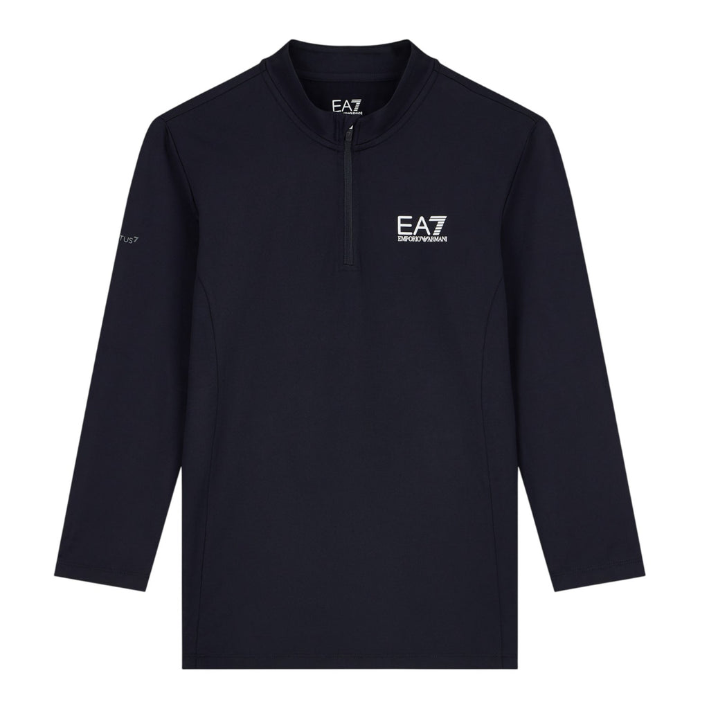 Sudadera Armani EA7 Ventus 7 Tennis Pro Negro Mujer