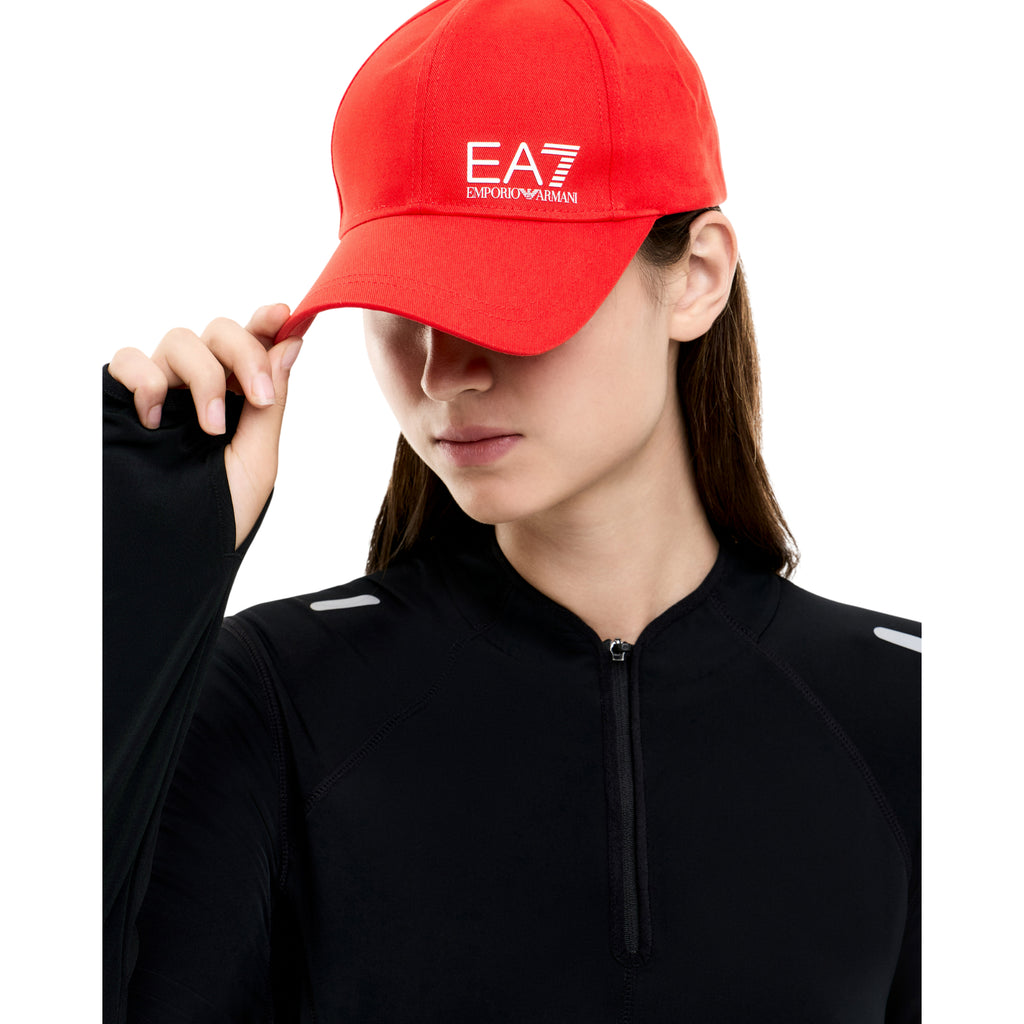 Gorra Armani EA7 Rojo Blanco