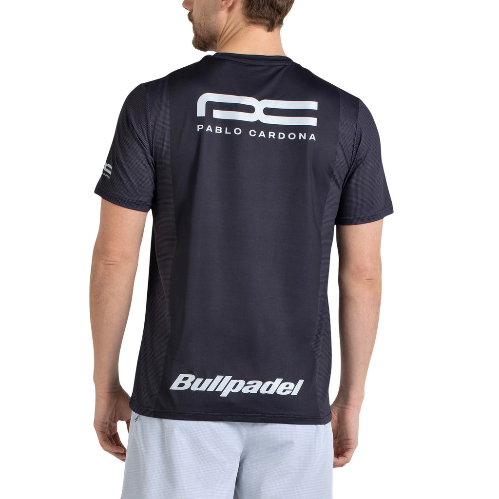 Camiseta Bullpadel Pablo Cardona 26I Negro