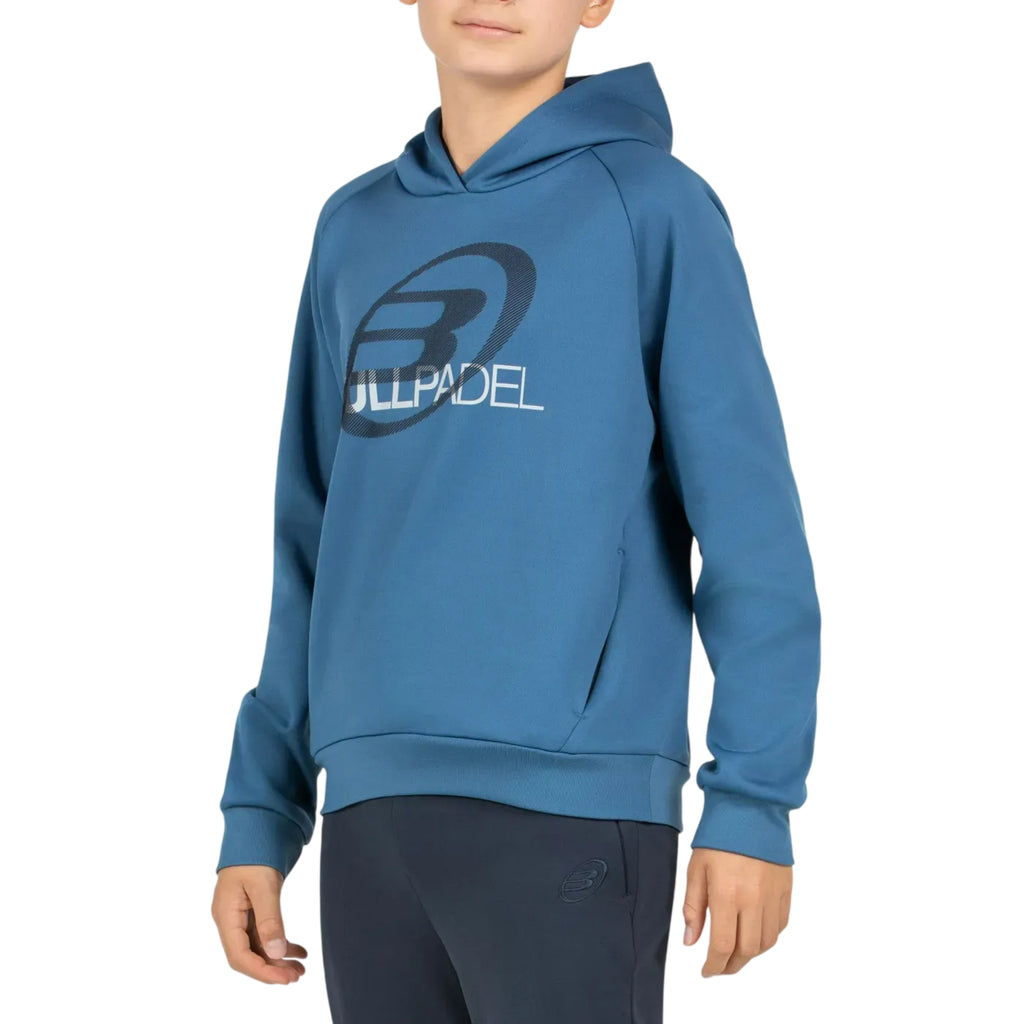 Sudadera Bullpadel Eira Azul Atomico Junior