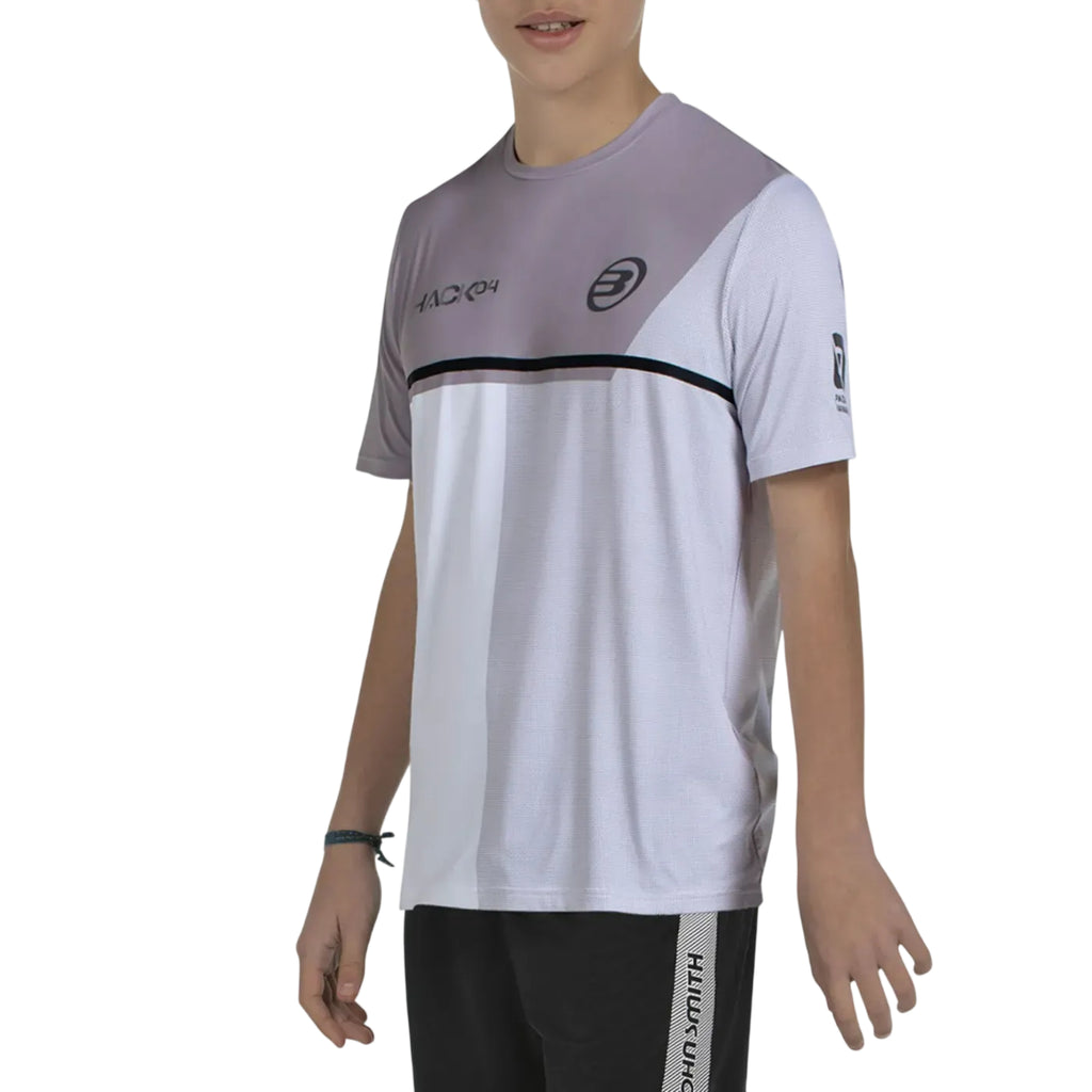 Camiseta Bullpadel Paquito Navarro 26I Blanco Junior