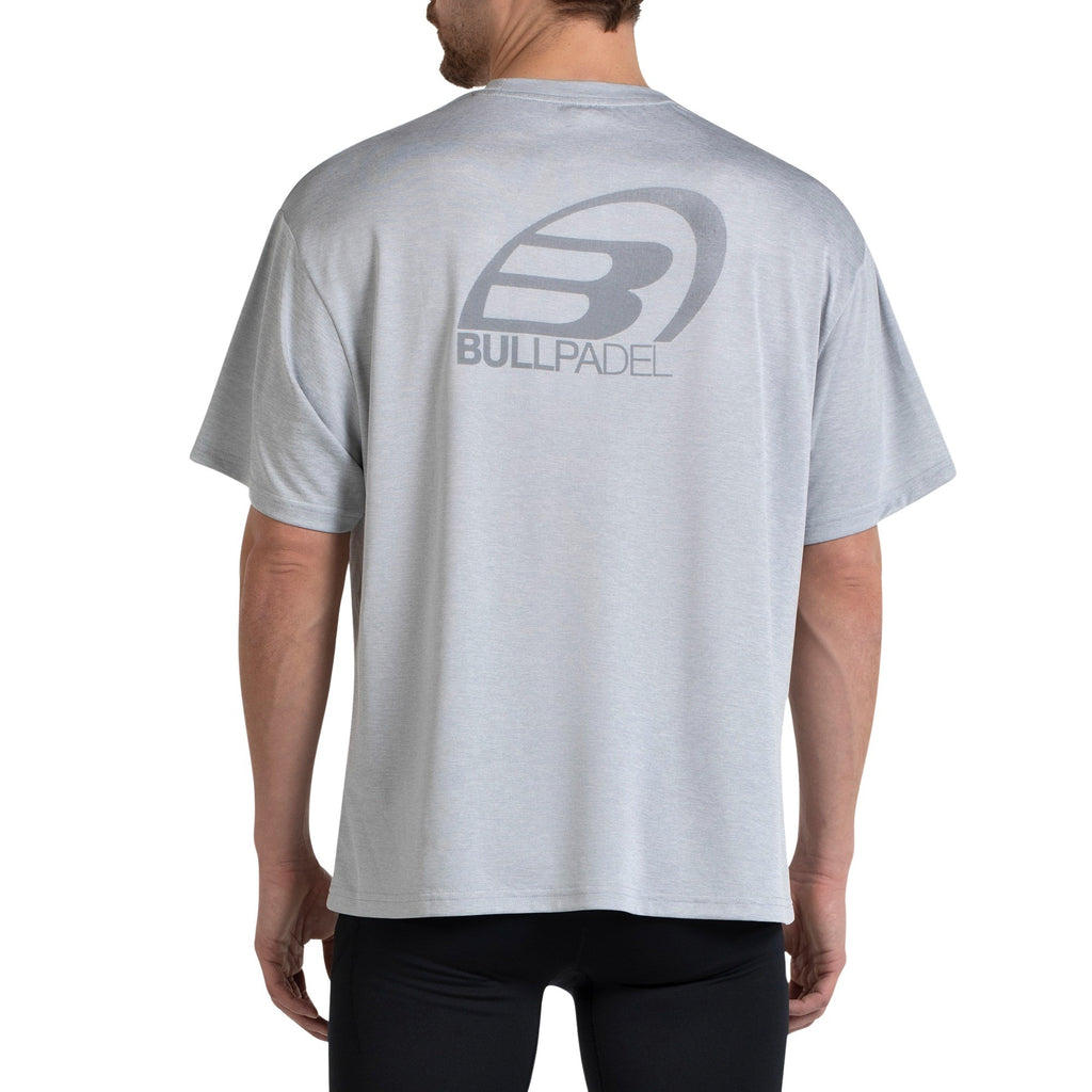Camiseta Bullpadel Banes Gris Claro Vigore