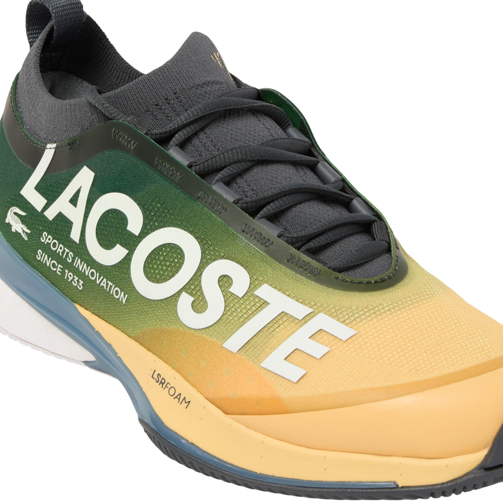 Baskets Lacoste AG-LT Lite jaune vert foncé