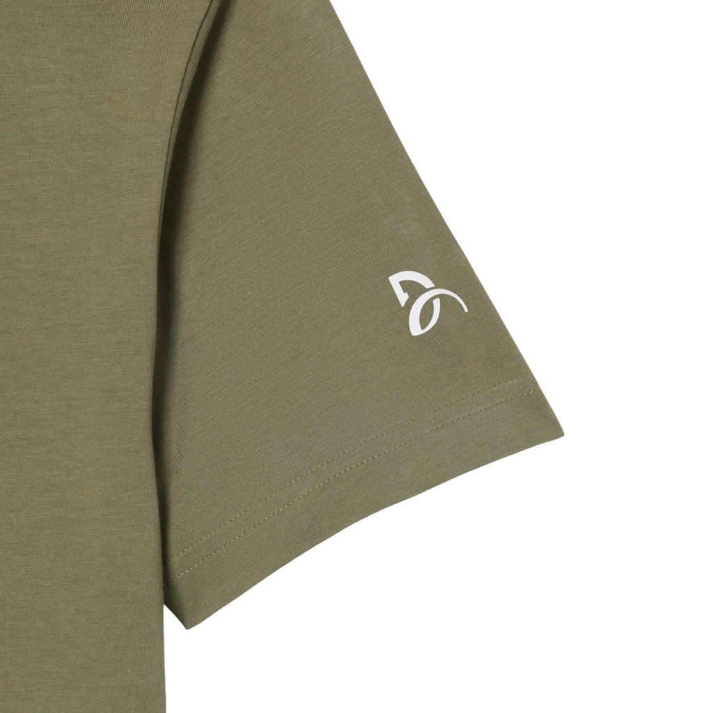 Pack Camiseta Lacoste Novak Djokovic Kaki y Gorra Negro