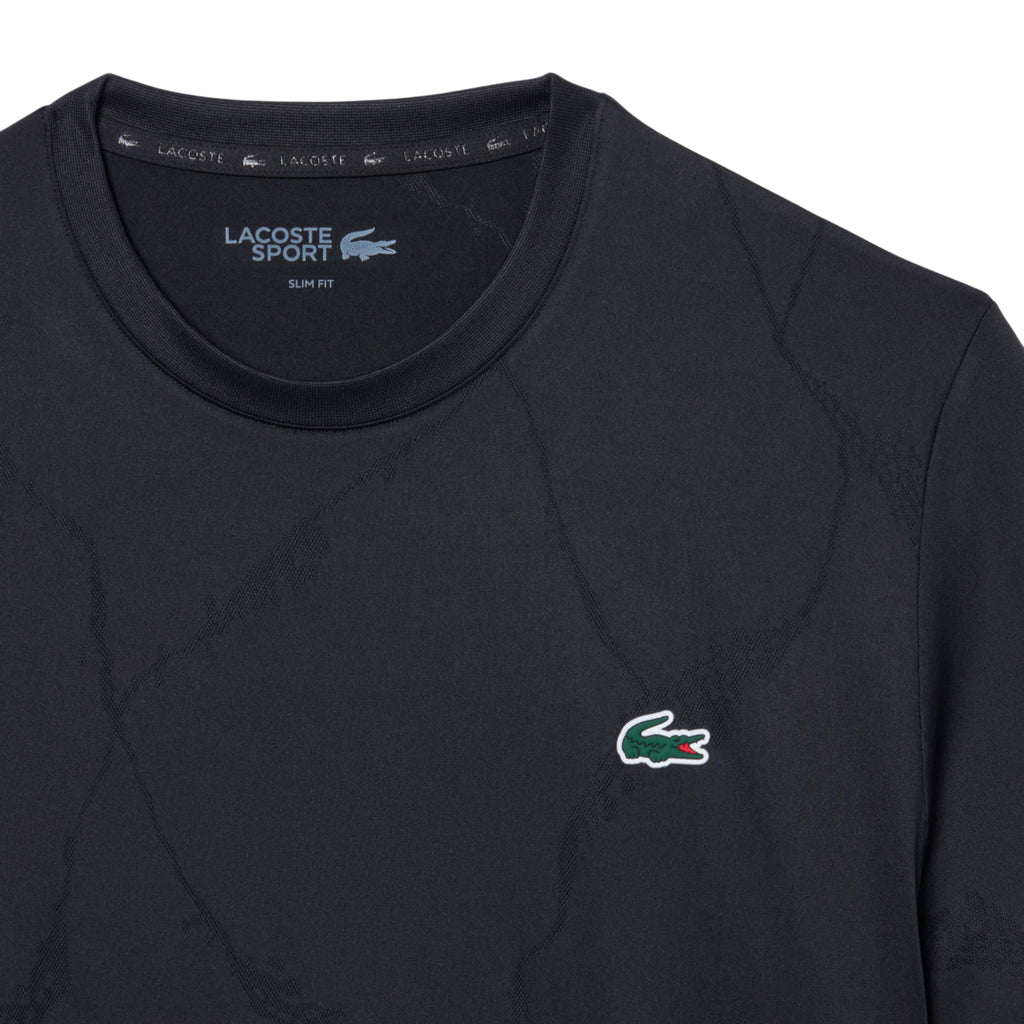 Camiseta Lacoste Players Negro
