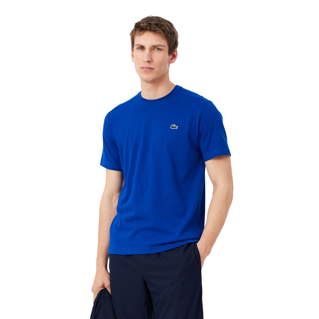 Camiseta Lacoste Sport Regular Fit Azul Cobalto