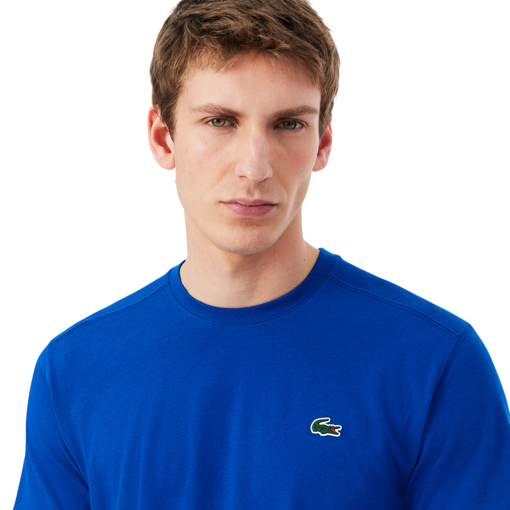 Camiseta Lacoste Sport Regular Fit Azul Cobalto
