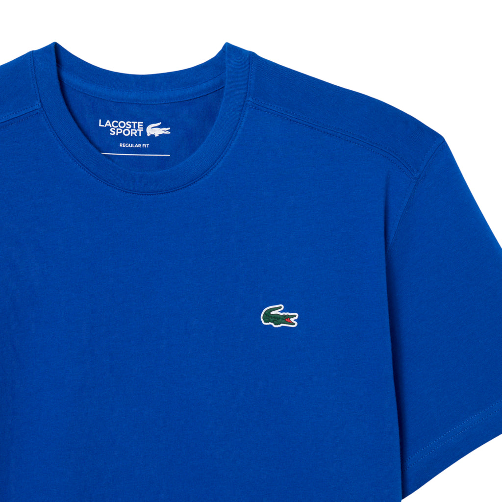 Camiseta Lacoste Sport Regular Fit Azul Cobalto