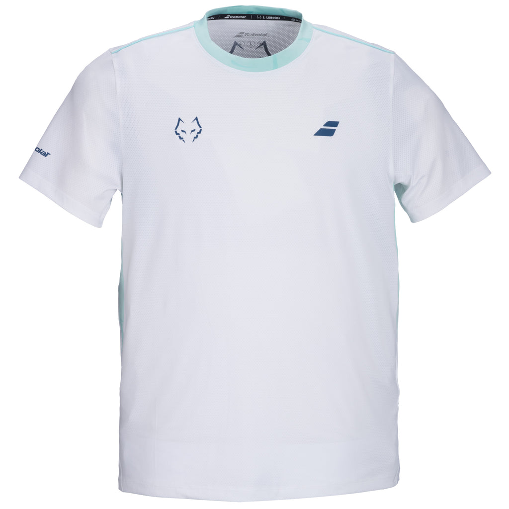 Camiseta Babolat Juan Lebron Crew Neck Tee Blanco