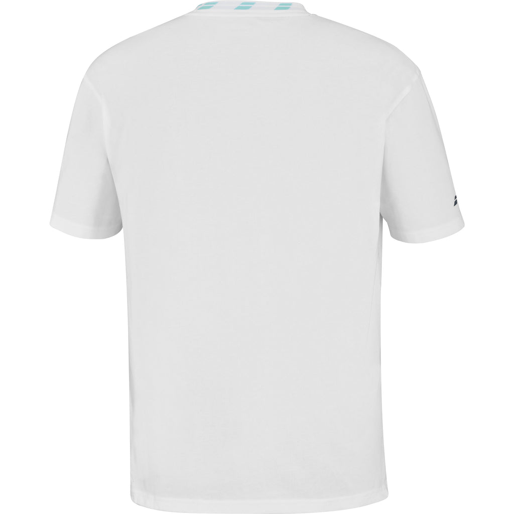 Camiseta Babolat Juan Lebron Wide Algodon Blanco
