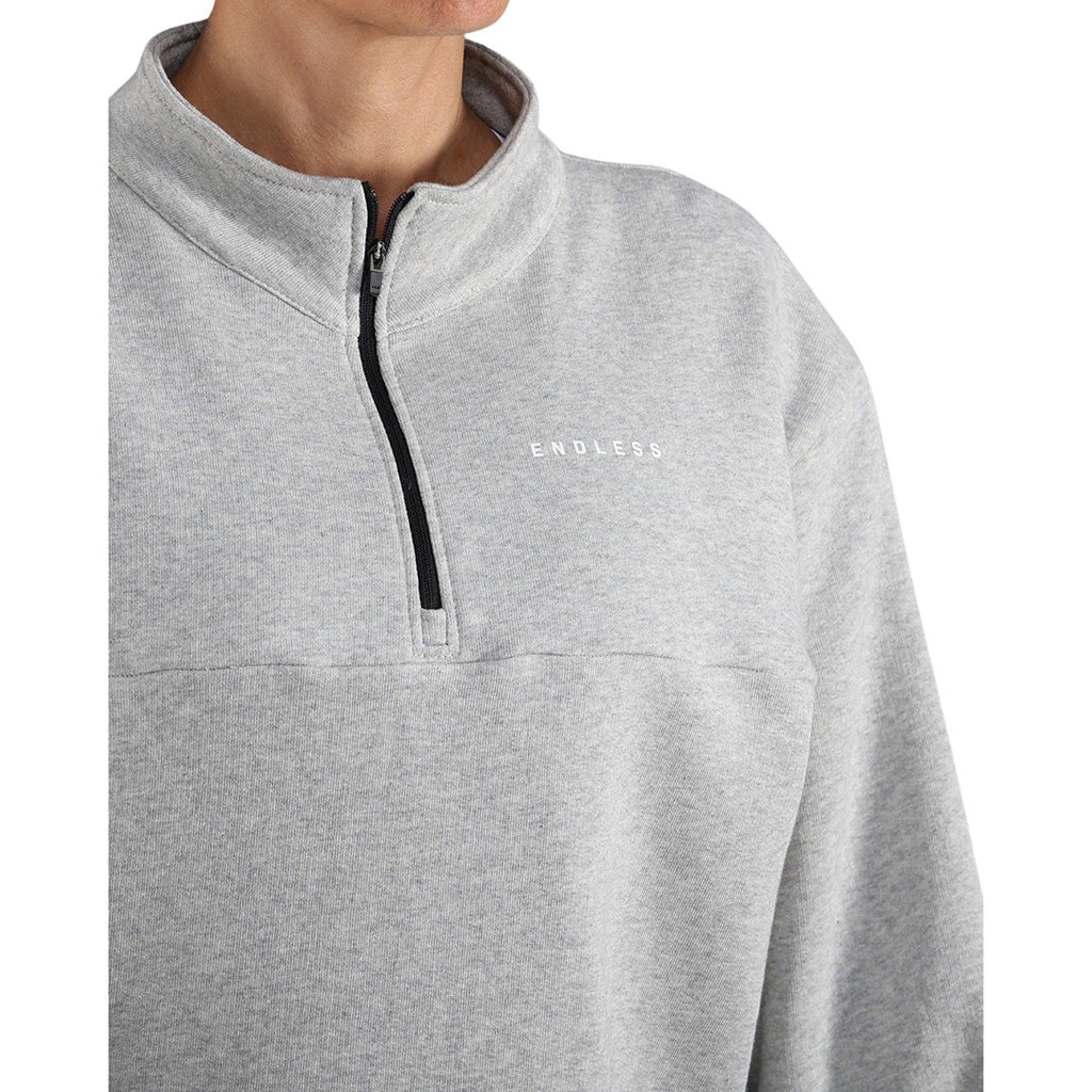Sudadera Endless Vibe Gris Melange