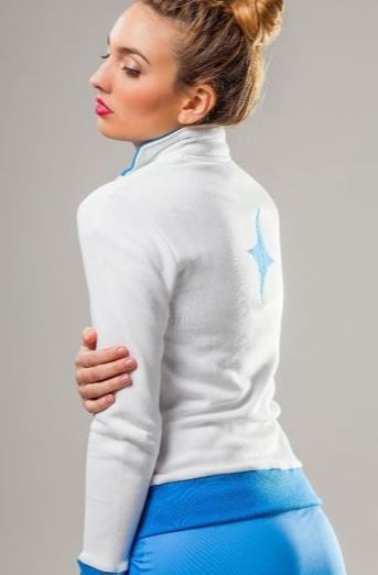 Chaqueta Star Vie Power Blanco Azul