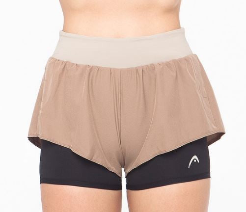 Ropa de Padel Head CAPSULE HIGH WAIST SHORTS W