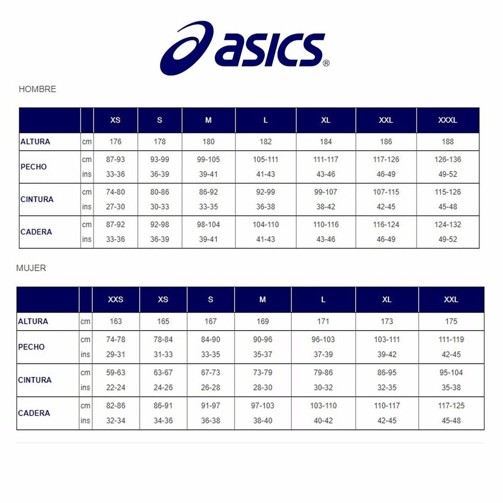 Asics talles 1