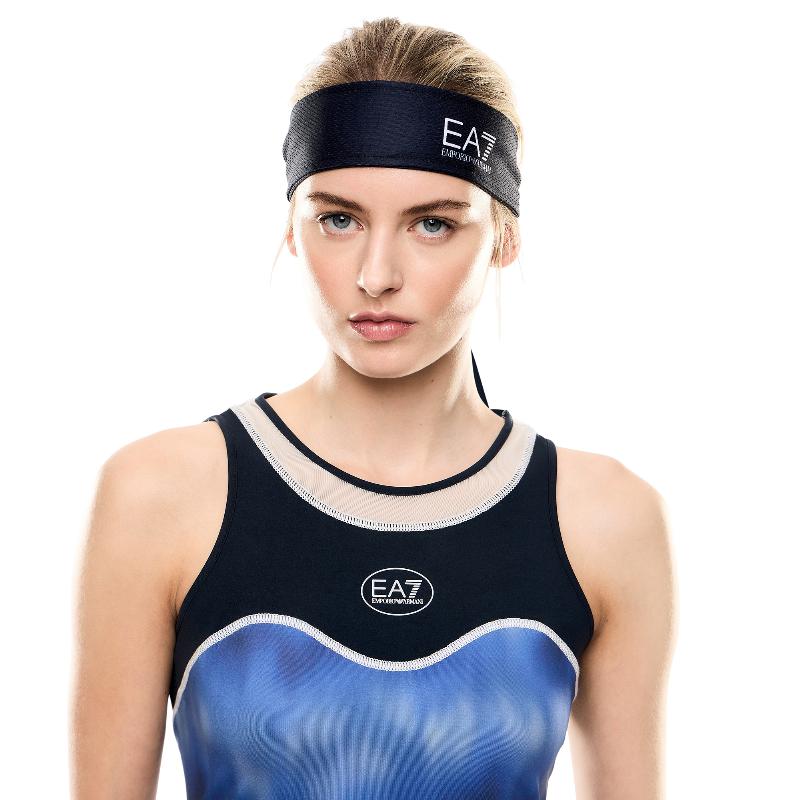 Bandana Armani EA7 Tennis Pro Azul Armani Blanco