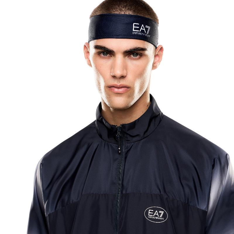 Bandana Armani EA7 Tennis Pro Azul Armani Blanco