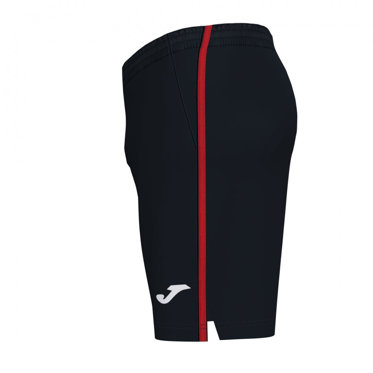 Short Joma Open III Negro Rojo