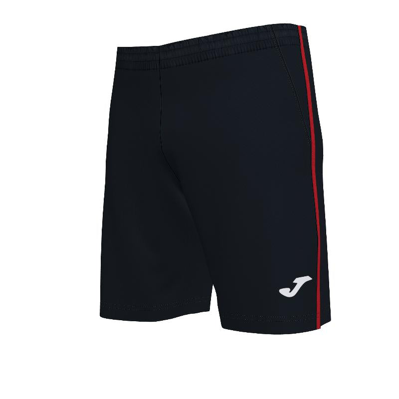 Short Joma Open III Negro Rojo