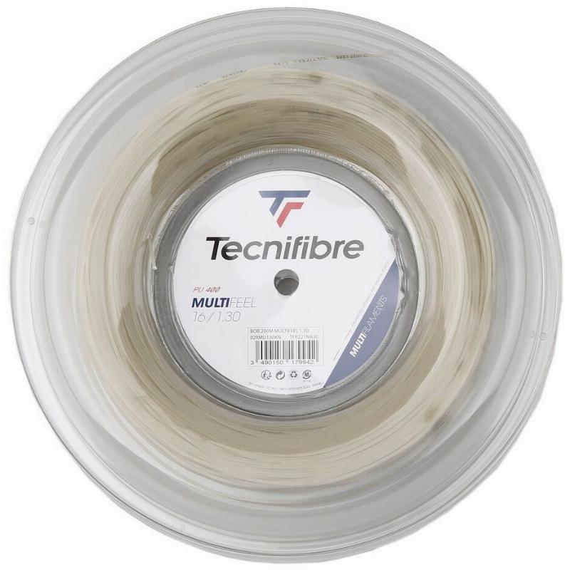 Bobina Cordaje 200m Tecnifibre Multifeel 1,30mm Natural