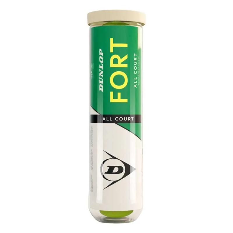 Bote de 4 Pelotas Dunlop Fort All Court Tenis