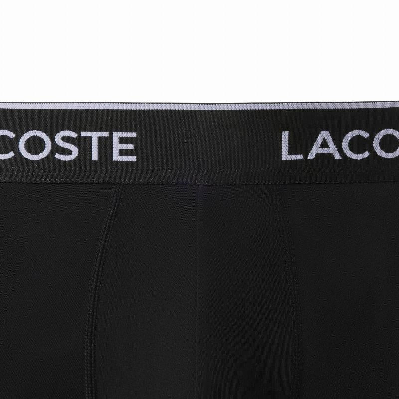 Boxers Lacoste Negro 3 Unidades