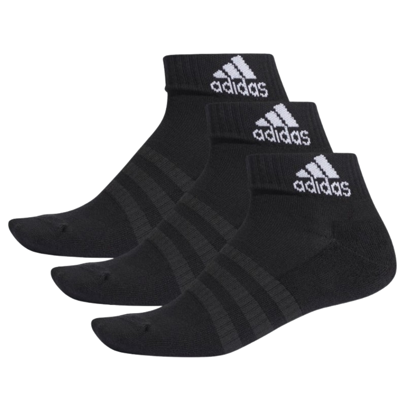 Adidas Cush Ank Socks Black 3 Pairs