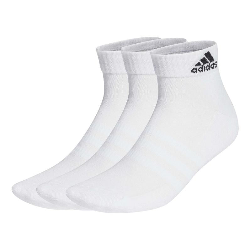 Adidas Cushioned Short Socks White 3 Pairs