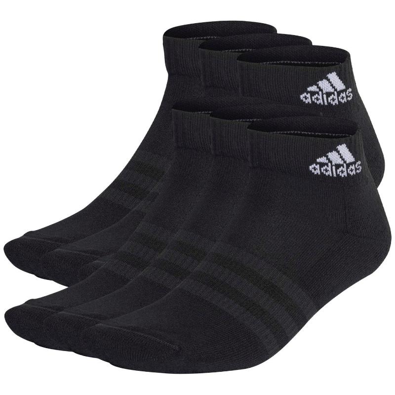 Adidas chaussettes amorties tobilleros noirs 6 paes