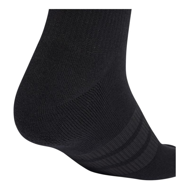 Calzini Adidas Essentials Crew Grigio Bianco Nero 3 paia