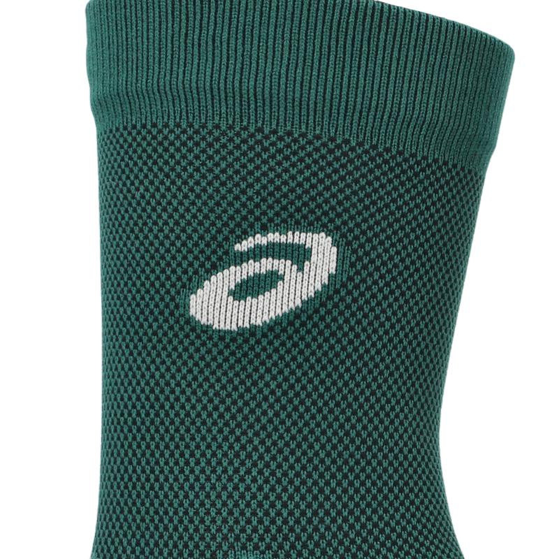 Calcetines Asics Crew Lightweight Court Tennis Verde 1 Par