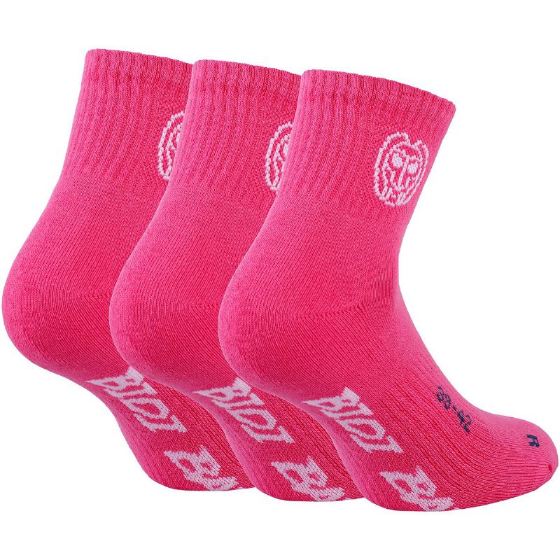 Badi Badu Anchor Ankle Pink 3 Unités Chaussettes 3 unités