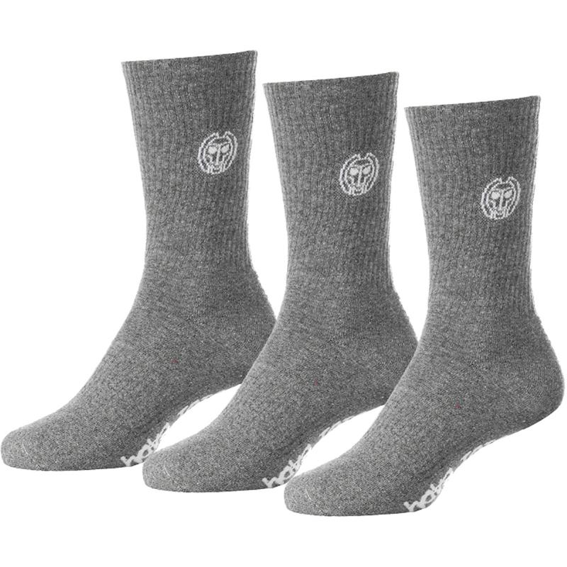 Chaussettes Badi Badu Don Carlito Crew Move Gray 3 Paes